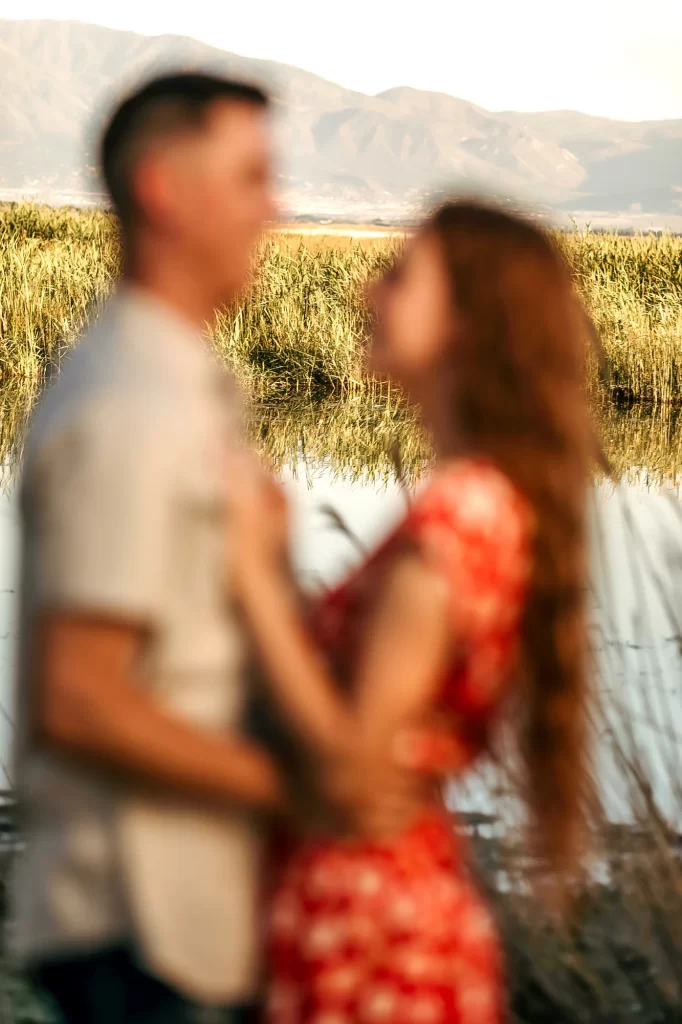 Beautiful engagement photo session near Salt lake City