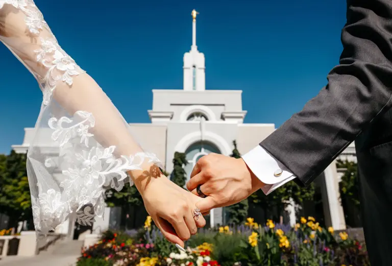 temple wedding utah