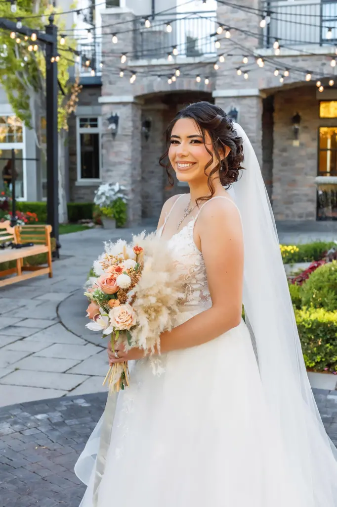 Bride at Sleepy Ridge golf resort