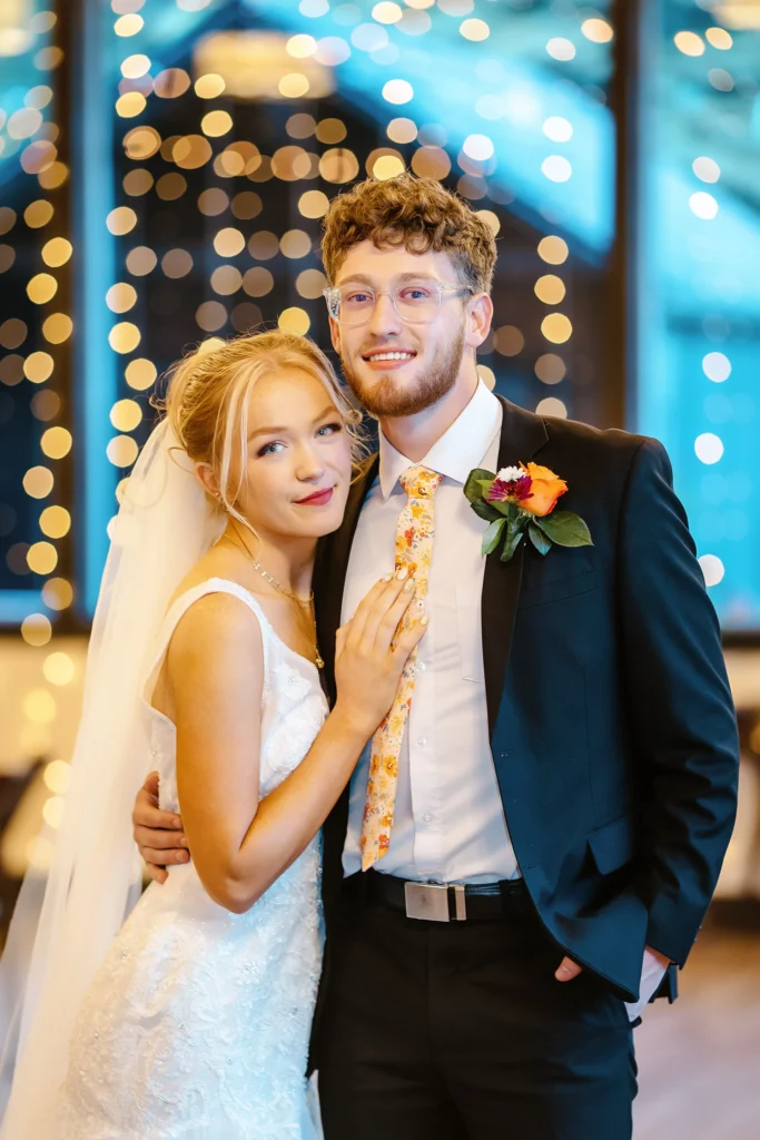 Happy couple at Hobble Creek